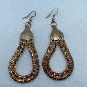 Francesca's - Copper Teardrop Earrings